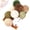 Green, variant on Nine 3.5-inch fall decorative balls, rattan balls, spherical bowls, and vase fillers for home parties, weddings, and display decorations.