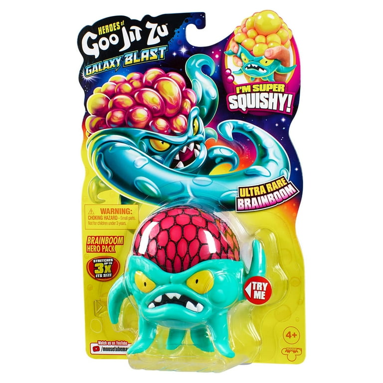 Brand New Heroes of Goo Jit Zu Galaxy Blast - Ultra Rare Brainboom