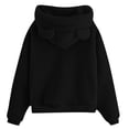 thumbnail image 5 of SRZYMJ Casual Men's Hoodie Men and Women Bear Ears Hooded Sweatshirt Warm Cozy Pullover With Soft Hooded Design for Adults, 5 of 5