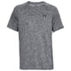 thumbnail image 3 of Camiseta Under Armour Tech 2.0 de manga corta para hombre, gris/negra, 3 of 4