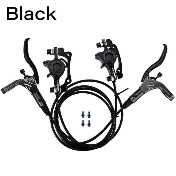 Cycling Accessories MTB Bicycle Braking Riding Equipment Bike Brake Oil Brake Hydraulic Disc Brake Two-way Brake BLACK