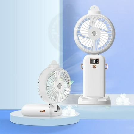

Christmas Home Desktop Fan Spray Fan Portable Small Electric Usb for Girlfriend Grandmother Couple Decorate for Workbench Airport Bedroom