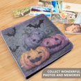 thumbnail image 2 of WOBOGO Smiling Pumpkins Photo Albums 20 Pages Large Capacity DIY Self-adhesive Page PU Leather Cover for Family Wedding Anniversary Baby Vacation Photos 24×11.8in, 2 of 9