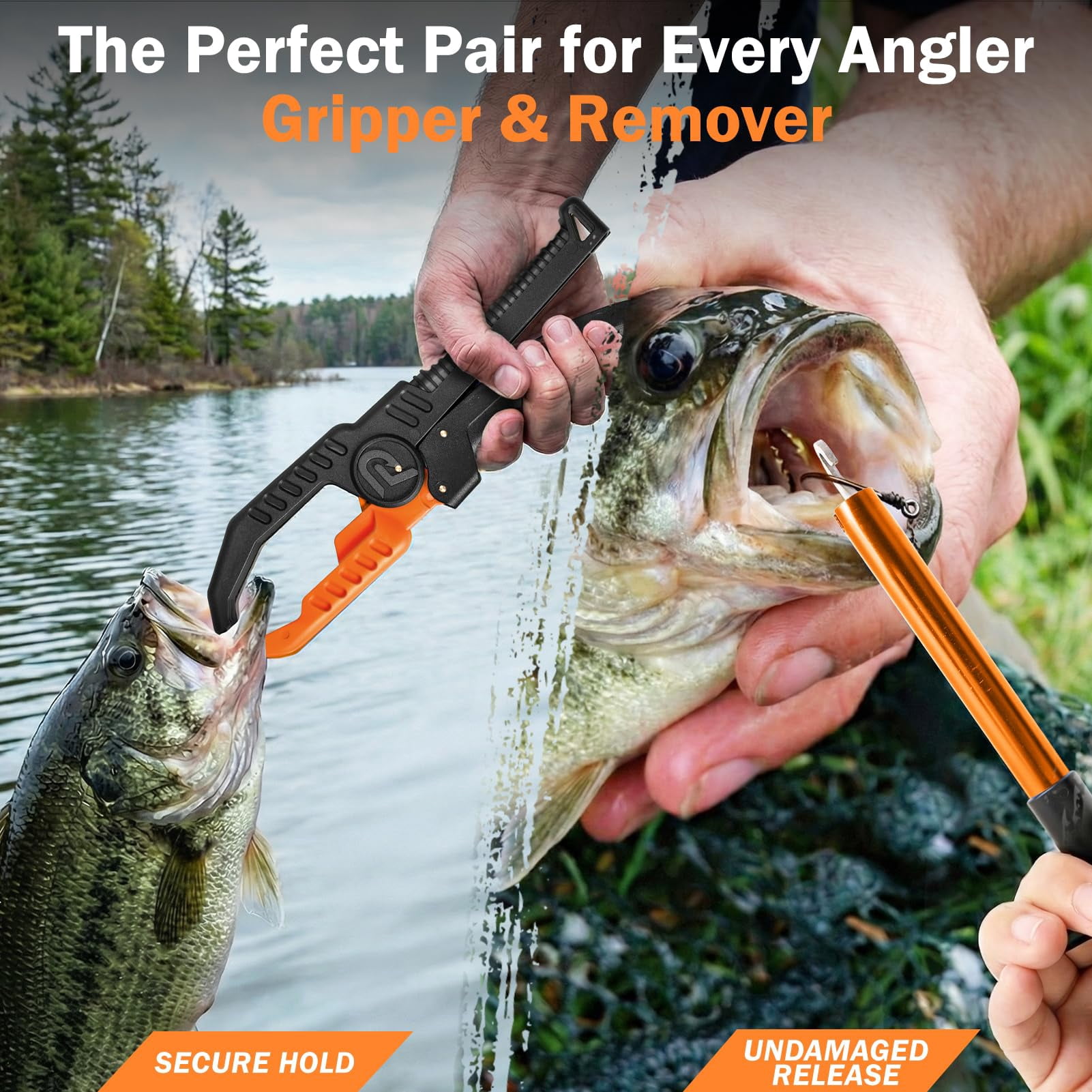 Fishing Gear Backpack With Tackle Box  Waterproof Rod Holders Lures Tools Pliers & Accessories Fish Gifts For Men