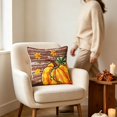 thumbnail image 7 of PiGOGI Thanksgiving Pillow Covers Pumpkin Maple Leaf Print Throw Pillow Cases Fall Cushion Covers Soft Home Decor for Sofa Bedroom, 7 of 7