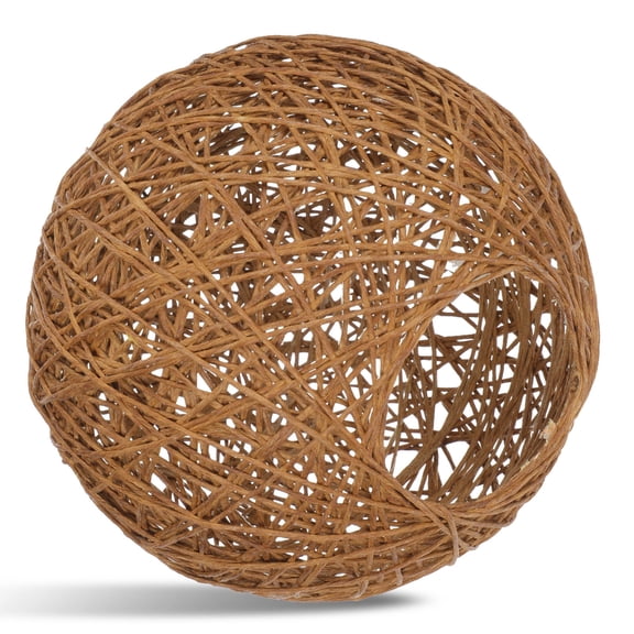 Luxshiny Ball Lampshade Lamp Rattan Coffee Dustproof Living Room 1Pcs