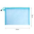 thumbnail image 4 of Homerr File Holder File Holder Storage with Lanyard Zipper Closure Large Capacity Waterproof Transparent Document Organizer Office Supplies Lightweight File Organizer, 4 of 6