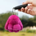 thumbnail image 6 of Bunny Keychain with Tin - 5.8" Handmade Soft Plush Rabbit Charm, 20 Colors, Cute Gifts for Women & Teens, 6 of 6
