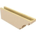thumbnail image 5 of Ekena Millwork 4"W x 8"H x 24"L Mediterranean Woodgrain TimberThane Rafter Tail, Primed Tan, 5 of 6