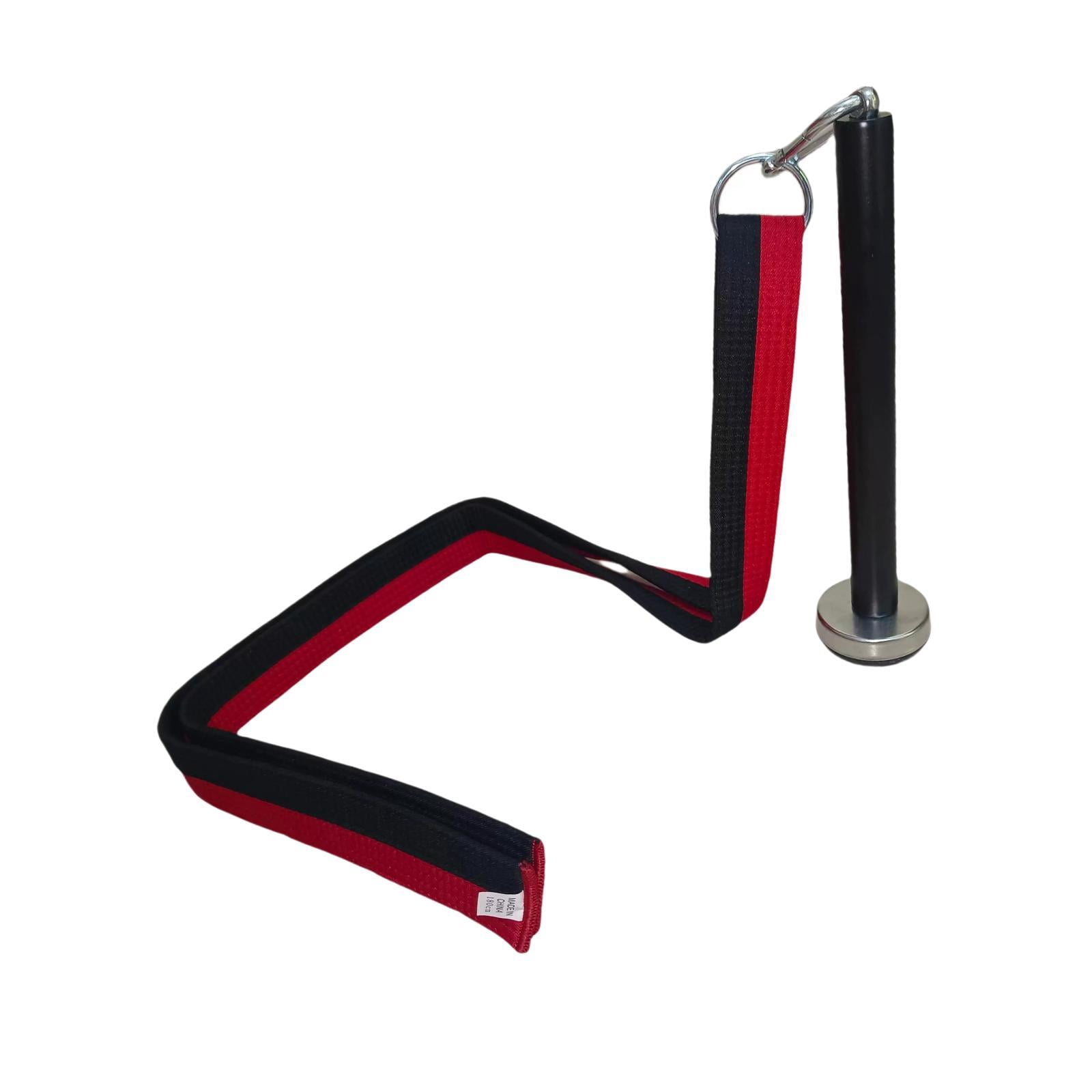 Baoblaze Arm Wrestling Training Strap Heavy Duty Hand Grip for Exercises Black and Red Strap