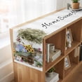 thumbnail image 6 of Table Runners 90 Inches Long Dress Scarves, Spring Flowers Farmhouse Coffee/Dining/Kitchen Table Runner for Living Room, Farmhouse Garden Hydrangea Sunflowers Bunny 13x90 Inch, 6 of 9
