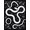 Black White, Pattern 6, variant on ODIKA 8'x10' Washable Area Rug Durable, Non-Slip Snake Serpent Retro Aesthetic With Bold Coiled Reptile Motif for Living Room, Under Sectional, Family