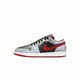 thumbnail image 1 of [553558-060] Men's Jo r-dan 1 Low Black Light Smoke Grey Gym Red, 1 of 4