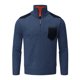 thumbnail image 1 of Gibobby Suéter ligero hombre Suéter de manga larga algodón con cuello redondo para hombre, invierno(Azul,Extra Grande), 1 of 5