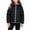 Black1, variant on Kid Puffer Jacket for Boys Girls Winter Lightweight Full Zipper Long Sleeve Hooded Jacket Trendy Toddler Kids Coat