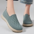 thumbnail image 5 of IEMIEMIEM Orthopedic Casual Shoes for Women Arch Support Non Slip Slip on Golf Shoes Wide Width Mesh Stretch Work Shoes Comfort 2026 New Orthopedic Shoes Green 8 Wide, 5 of 6