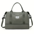 thumbnail image 1 of Large Capacity Carry On Travel Bag, Sports Tote With Wet Pock, Women's Overnight, 1 of 5