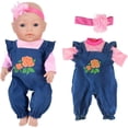 thumbnail image 3 of Set de ropa para muñecas ebuddy Fashion Outfits para muñecas de 14 a 16 pulgadas, 3 of 6