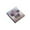 Purple, variant on Qholemyo Household Baby Eating Tableware Set Dinner Tray Infant Kindergarten Learning Dining Rice Tray Serving Tray