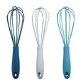 thumbnail image 1 of Mainstays 9.5in Silicone Whisk, Navy, Grey, or Teal, 1 of 9