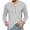Gray1, variant on Qingpeng Mens V Neck Tee Shirts Slim Fit Long Sleeve Casual Cotton Solid Top Shirts