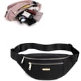 thumbnail image 2 of Fashion Women Fanny Pack Zipper Female Banana Bag Money Travel Waterproof Shoulder Belly Pocket Hip Pouch, 2 of 5