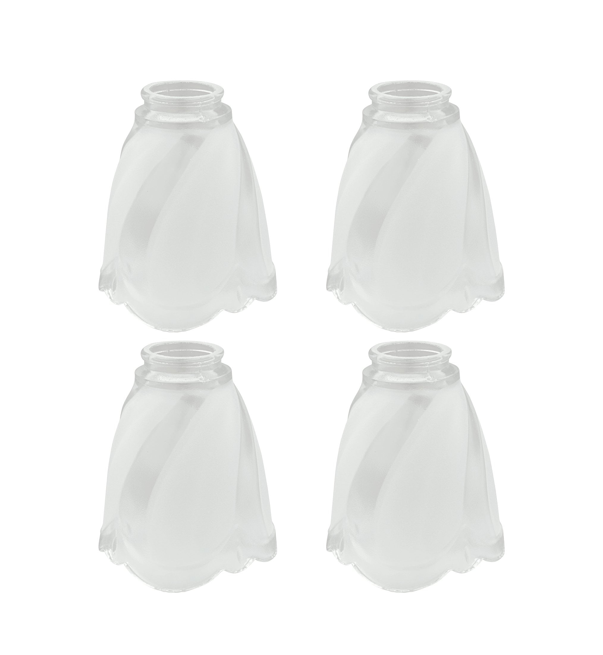 Aspen Creative 230584 Clear & Frosted Transitional Style Replacement