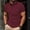 Wine, variant on COSFO Polo Shirt Men Golf Blue Short Sleeve Casual Shirt Collared Pullover Quick Dry Performance Classic Fit Tops