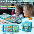 thumbnail image 4 of Freybli Tablero ocupado para niños pequeños Juguetes Montessori para niños de 1 a 3 años Regalo de cumpleaños Aprendizaje educativo Libro ocupado para niños pequeños 1-3 Tablero ocupado para niños peq, 4 of 5