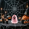thumbnail image 5 of Glow in The Dark Ghost Mini Figurines | Halloween Blind Bag Ornaments for DIY Decor | Cute Desktop Accessories | Gothic Party Favors |Halloween Resin Decorations(Pink), 5 of 6