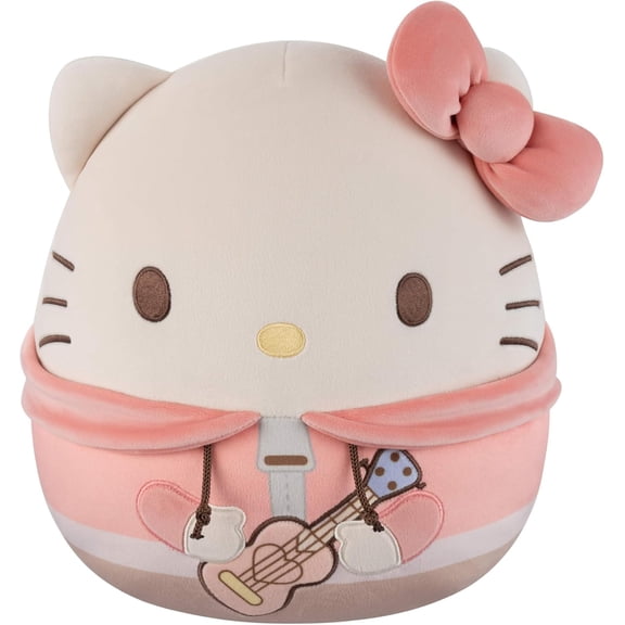 Squishmallows Original Sanrio 12in Cute Camping Hello Kitty – Official Jazwares Plush (Medium-Sized)
