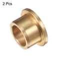 thumbnail image 3 of Flange Bearing Sleeve 16mm x 22mm x 15mm Bronze Self Lubricating Bushings Sleeve Bearing, 2 Pieces, 3 of 5