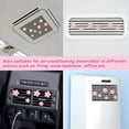 thumbnail image 1 of Transemion 6x Experience Freshness With Air Purifying Car Vent Clips Fragrance Freshening Car Air Freshener pink 1Set, 1 of 6