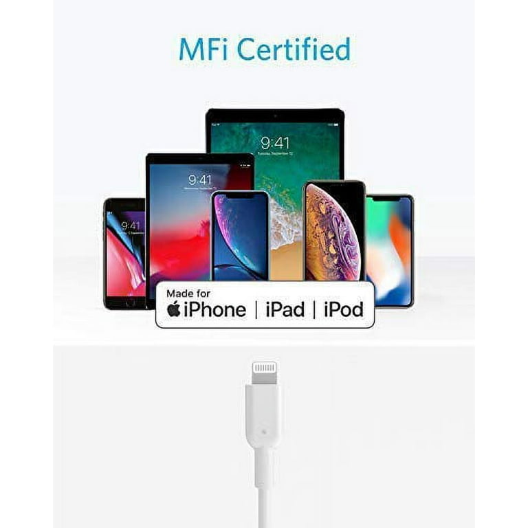 Anker iPhone 11 Pro Charger, USB-C to Lightning Cable, 6ft