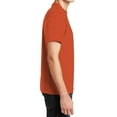 thumbnail image 4 of Hanes Essential Short Sleeve T-Shirt, Men's Casual Crewneck Classic Fit Tee, Orange, 2XL, 4 of 5