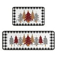 thumbnail image 2 of Horivan Christmas Kitchen Rug Non Slip Water Absorbent L Shape Floor Mats Holiday Decor for Kitchen Sink Front Festive Home Accents, 2 of 6