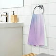 thumbnail image 6 of Dreamtimes Gradient Colors Cotton Face Towel Set 2 PCS, 16x28in Soft Feel Washcloths Rapid Water Absorption Drying Bath Towel Hand Towel for Bathroom, Spa, and Gym Towel14, 6 of 7