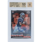 Jimmy Garoppolo New England Patriots Autographed 2014 Bowman Chrome Pulsar Refractor #TSR-JG #1/5 BGS Authenticated 9.5/10 Rookie Card - 9.5,9,9.5,9.5 Subgrades - Fanatics Authentic Certified