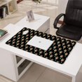 thumbnail image 3 of Long Mouse Pads for Desk,Black Bigfoot and Tree Pattern Desk Mats on Top Of Desks, Desk Mouse Pad Extra Large with 3mm Non-Slip Base and Stitched Edge for Gaming,Office,Work,Home 31.5"x15.7", 3 of 6