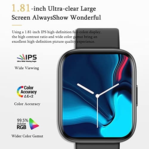 REOKILY Smart Watch para Android iPhones con Bluetooth Responder Hacer