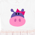 thumbnail image 4 of Inktastic Girl Hippo Girls Toddler Dress, 4 of 5