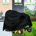 thumbnail image 6 of For John Deere X300-X700 Heavy Duty Riding Lawn Mower Cover LP93647 Waterproof, 6 of 11