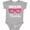 AC-Heather Grey, variant on Siesta Key Florida Beach Trip Girls Baby Bodysuit