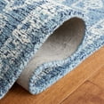 thumbnail image 5 of SAFAVIEH Micro-Loop Wesley Medallion Area Rug, Blue/Ivory, 8' x 10', 5 of 8