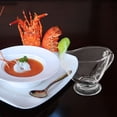 thumbnail image 4 of 2 Pcs Pichet à Sauce en Verre avec Poignée Plat à Sauce Clair Pichet à Lait Mini Pichet à Sauce, 4 of 5
