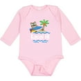 thumbnail image 3 of Inktastic Kauai Hawaii Surfing Boys or Girls Long Sleeve Baby Bodysuit, 3 of 5