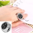 thumbnail image 1 of OTVIAP Finger Ring Watch,Ring Watch,8Colors Fashionable Women Men Quartz Analog Round Finger Ring Love Watch, 1 of 7