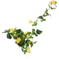 thumbnail image 4 of LOLIPPYY Yellow Silk Flower Garland Set for Elegant, Romantic Home Decor and Stylish Interior Design, 4 of 8