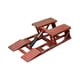 thumbnail image 3 of Modelo de ascensor 1:64 Simulación de manualidades para escenas de talleres Estacionamientos Mesa de arena Rojo viejo, 3 of 7
