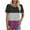 Purple1, variant on Enridrech Womens Casual Breathable T Shirts Puff Short Sleeve Dressy Blouses Tops Summer Shirt Crew Neck Tshirts Top